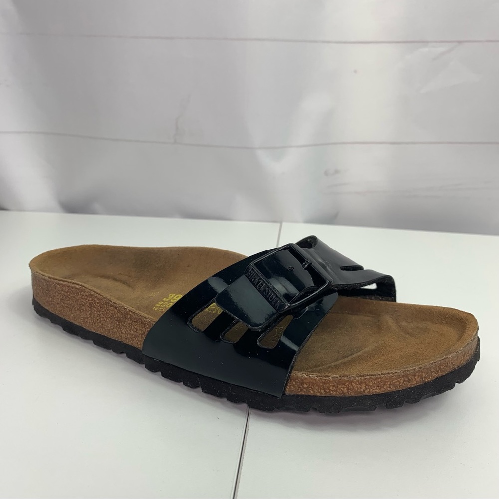 Birkenstock Black patent Sandals Women’s 8